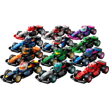 (一套12款) LEGO 71049 F1 收藏賽車抽抽盒 樂高 Minifigures