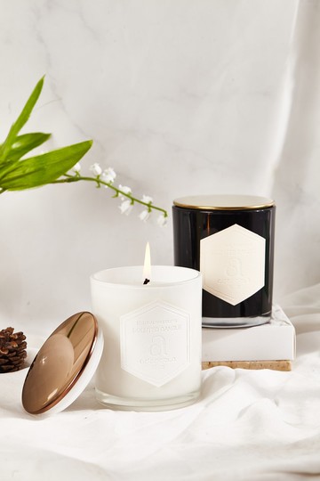 adorable而立 手工香薰蠟燭240g 天然蠟材原創配方 太妃糖拿鐵