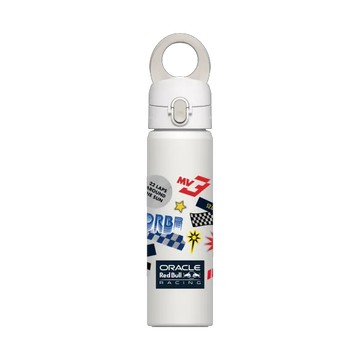 磁吸水壺 AquaStand 不鏽鋼 700cc - 附吸管 白 - Oracle Red Bull Racing - ORBR - Stickers