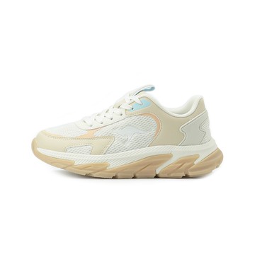 KANGAROOS FLASH 寬楦輕量跑鞋 米 KW51931 女鞋