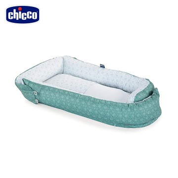 義大利 chicco - 媽咪抱抱多功能嬰兒床中床-狐狸叢林