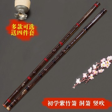 蕭樂器初學入門成人零基礎玉蕭古蕭長蕭紫竹簫古風洞簫八孔g調f調