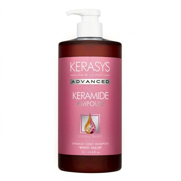 KERASYS 受損髮質修護功能性洗髮精  1L  1瓶