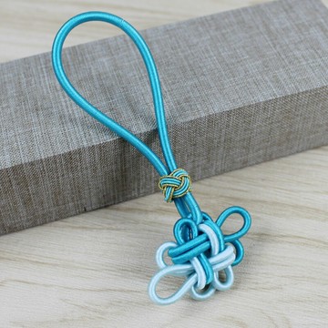 熱銷DIY吉祥結 中國結人造絲流蘇穗子掛件 車掛配件 手工飾品結