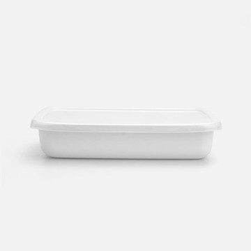 野田琺瑯保鮮盒800mL 淺長方形