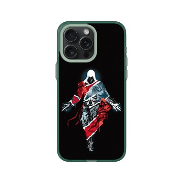 iPhone 15 Pro Max Clear 憂墨綠 - Assassin's Creed - Legacy Assassins