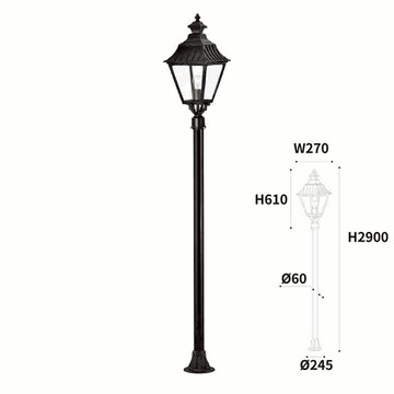 290CM景觀路燈 L10-50-1521