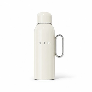 OTE歐堤 LQ Raincolor V2 600ML 316不銹鋼迷你保溫壺 保溫瓶-奶白