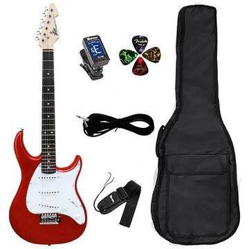電吉他 PEAVEY Raptor SSS入門嚴選ST-1電吉他-紅色/單單單拾音器/加贈5好禮