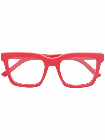Retrosuperfuture - Aalto square-frame glasses - unisex - Acetate - One Size - Red
