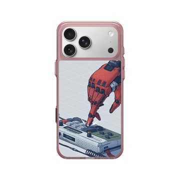 iPhone 17 Pro Max Clear (相機按鈕) 晶醺玫 - Davey Perkins - MX-76