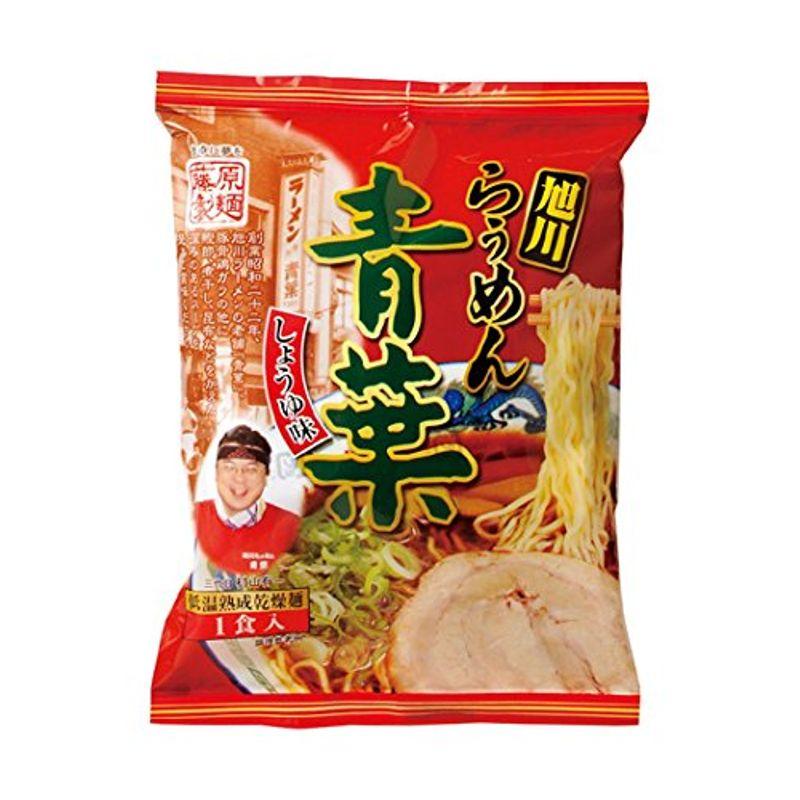 藤原製麺 旭川らぅめん青葉醤油 114g×10袋