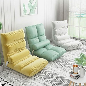 可愛臥室女生小沙發 【最低價 公司貨】懶人沙發和室床上靠背椅子飄窗 折疊椅子◆生活百貨挖寶節