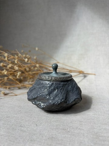滴水穿石小茶罐-B