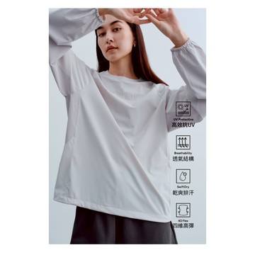 PROJEXT 抗UV透氣修身3D長袖T Xolar Patch Long-sleeve Tee