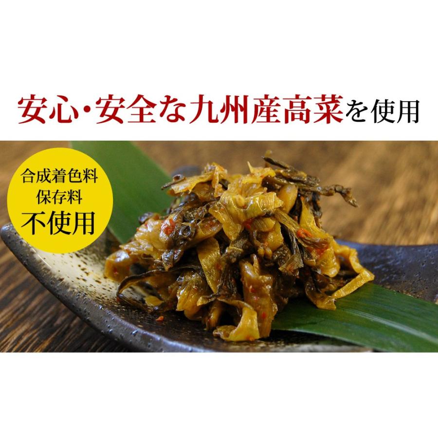 博多辛子高菜 1kg × 3袋 九州産高菜を使用  リピート注文殺到中