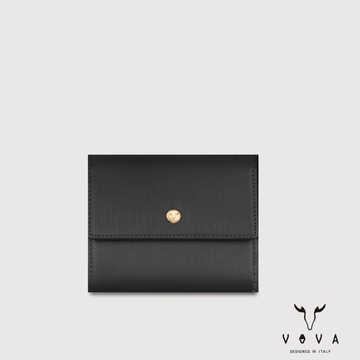 【VOVA 沃汎】艾莉絲 7卡三折短夾-黑色(台灣總代理)/VA137-W039-BK