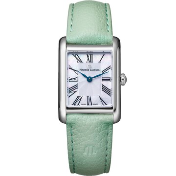 Maurice Lacroix 錶 Fiaba Square 珍珠貝羅馬方形女錶-24X34mm FA1205-SS001-160-5