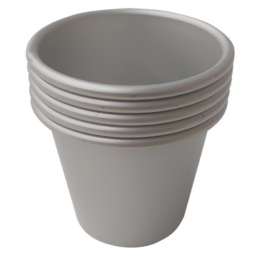 SaNNeNg 三能 小布丁杯 陽極 53 x 37 x 50mm 5個  陽極 銀色  1組