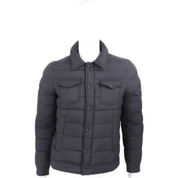 HERNO La Camicia 義大利頂級 功能性黑色防潑水羽絨外套(男款)
