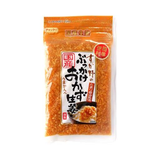 すが野 常温 国産 ぶっかけおかず 生姜 120g×3袋セット