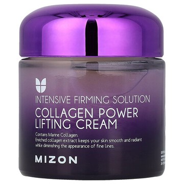 Mizon, 膠原蛋白提拉乳霜，2.53 液量盎司（75 毫升）