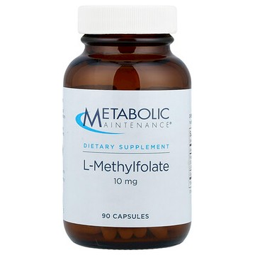 Metabolic Maintenance, L-甲基葉酸，10毫克，90粒膠囊