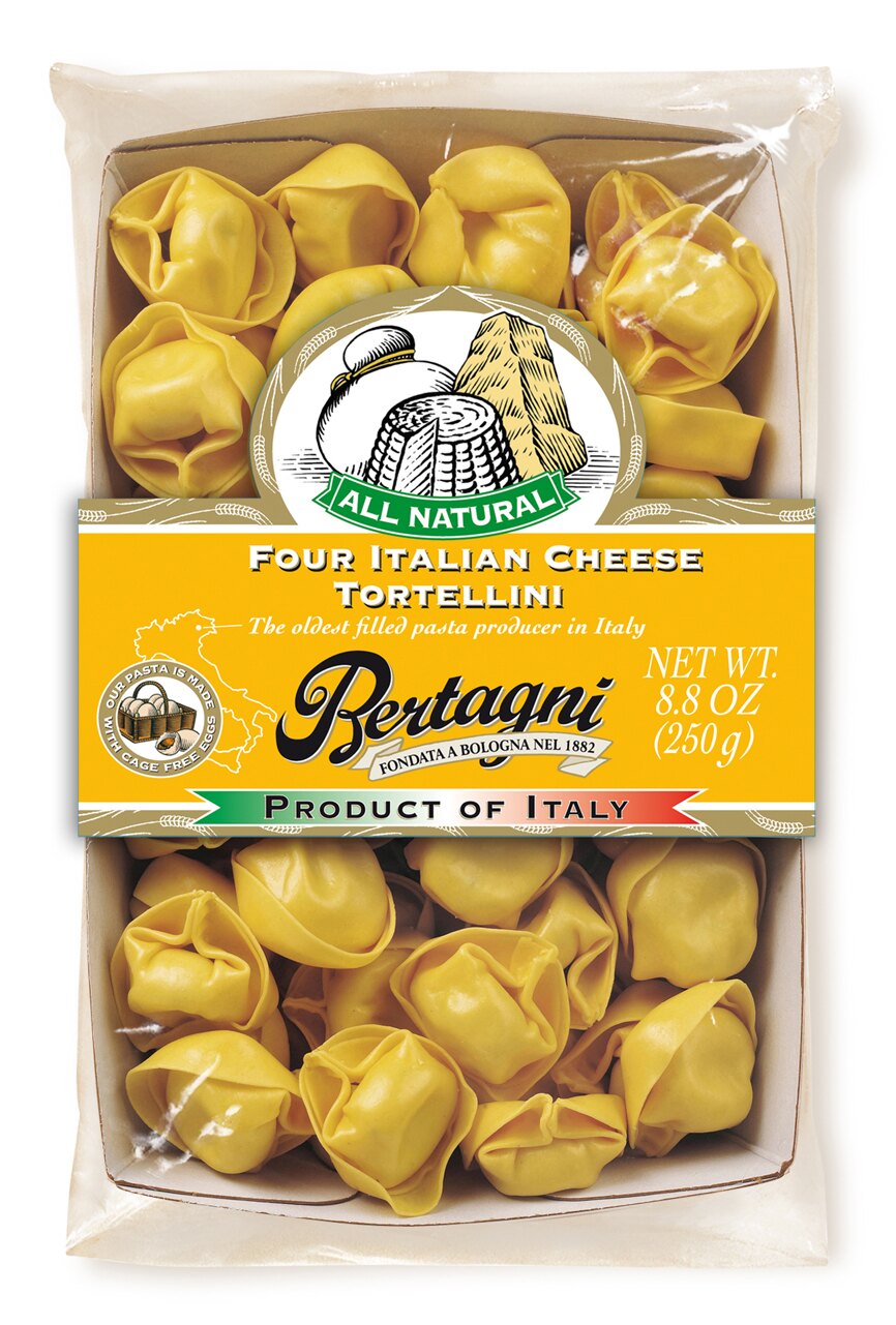 義大利 Bertagni 新鮮冷凍 四種起士義大利餛飩 Four Cheeses Tortelloni