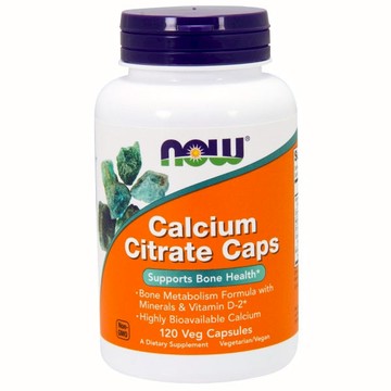 Calcium Citrate 120 Veg Caps by Now Foods