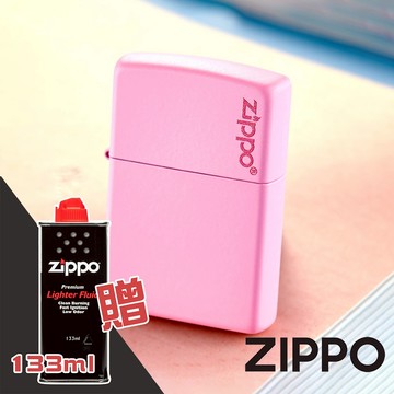 ZIPPO 粉啞漆防風打火機 238ZL【OUTLET商品】側邊染色 實際狀況詢問確認後再下單