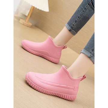 女裝靴耐磨晴雨鞋女春夏季柔軟時尚外穿四季防水鞋網紅女雨靴膠鞋