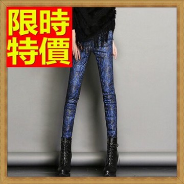 現貨+預購 真 羽絨90%白鴨絨 羽絨褲休閒長褲-蕾絲繡花保暖修身女褲子3色64q8【獨家進口】【米蘭精品】