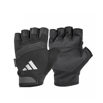 adidas 防滑短指手套 (格調灰)