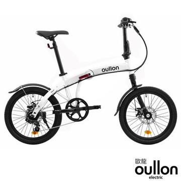 oullon 歐龍 C20-X7 20吋7速前後同步碟煞鋁合金折疊自行車/小折-三色