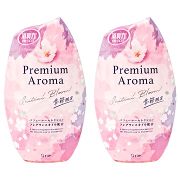 ST 雞仔牌 芳香消臭劑 贅澤部屋消臭力 奈米消臭分子  400ml  2瓶  櫻花