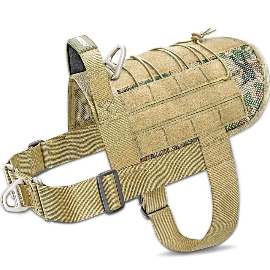 Tactical Dog Harness NoPull Training Large with HandleMilitary Service Dog