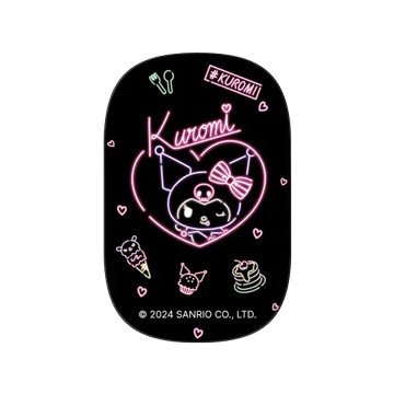 固架 MAX- MagSafe 兼容 黑 - 三麗鷗-酷洛米 Kuromi - 霓虹酷洛米