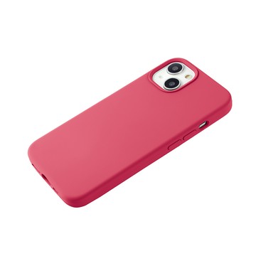 iPhone 13 殼 【液態矽膠殼】iPhone 13 手機殼 i13 保護殼 矽膠 軟殼 (紅莓)