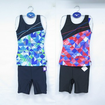 MIZUNO SWIM N2JGC850- 女款 二件式泳衣 泳裝 內襯附胸墊【iSport愛運動】