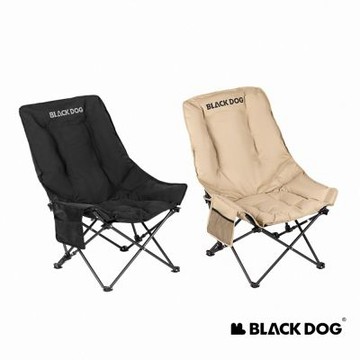 Blackdog 浮月UC高背可調節折疊躺椅 絨面加厚款 JJ035