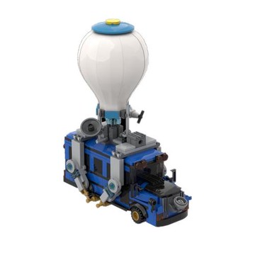 佳磚跨境積木玩具MOC-22103堡壘之夜戰斗巴士小顆粒益智速賣通