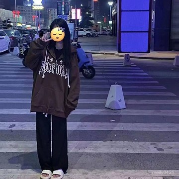 單/套裝春秋冬套裝慵懶風寬鬆長袖洋氣女學生外套休閒褲子兩件套