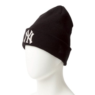 NEW ERA 男女 毛帽 日版 RHINESTONE BADGE 紐約洋基 黑 NE14737257