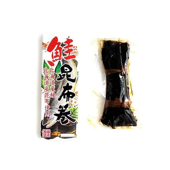 鮭昆布巻 150g(中箱)北海道産コンブで仕上げた鮭をこんぶ巻に致しました。おせち料理にはもちろんのこと