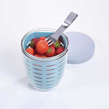 熱銷原裝進口荷蘭MEPAL保鮮盒水果餐杯零食隨行杯野餐便攜餐盒便當盒