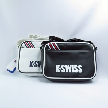 K-SWISS 側背包 肩背包 BG369008/黑 BG369100/白【iSport愛運動】