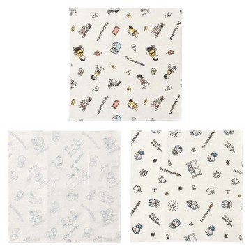 Skater Doraemon 抹布 3條  30 x 30cm  1包