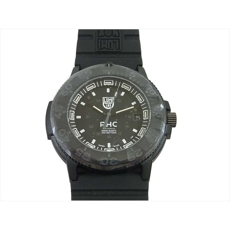 ルミノックス LUMINOX × RHC Ron Hermam/ロンハーマン 別注 300本限定 Wネーム 時計 ウォッチ 黒  【新古品】【未使用】【中古】 | LINEブランドカタログ