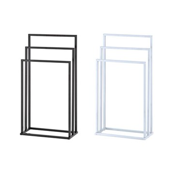 ikloo~無印質感三桿毛巾架/浴巾架(BC121F)1入 款式可選