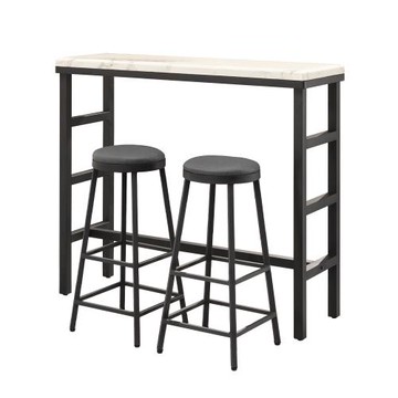 【唯熙傢俱】安迪雲彩仿石紋4尺吧台桌